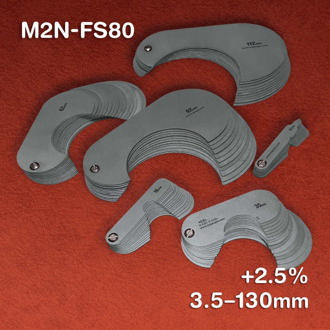Stainless - Metric +2.5% All Sizes