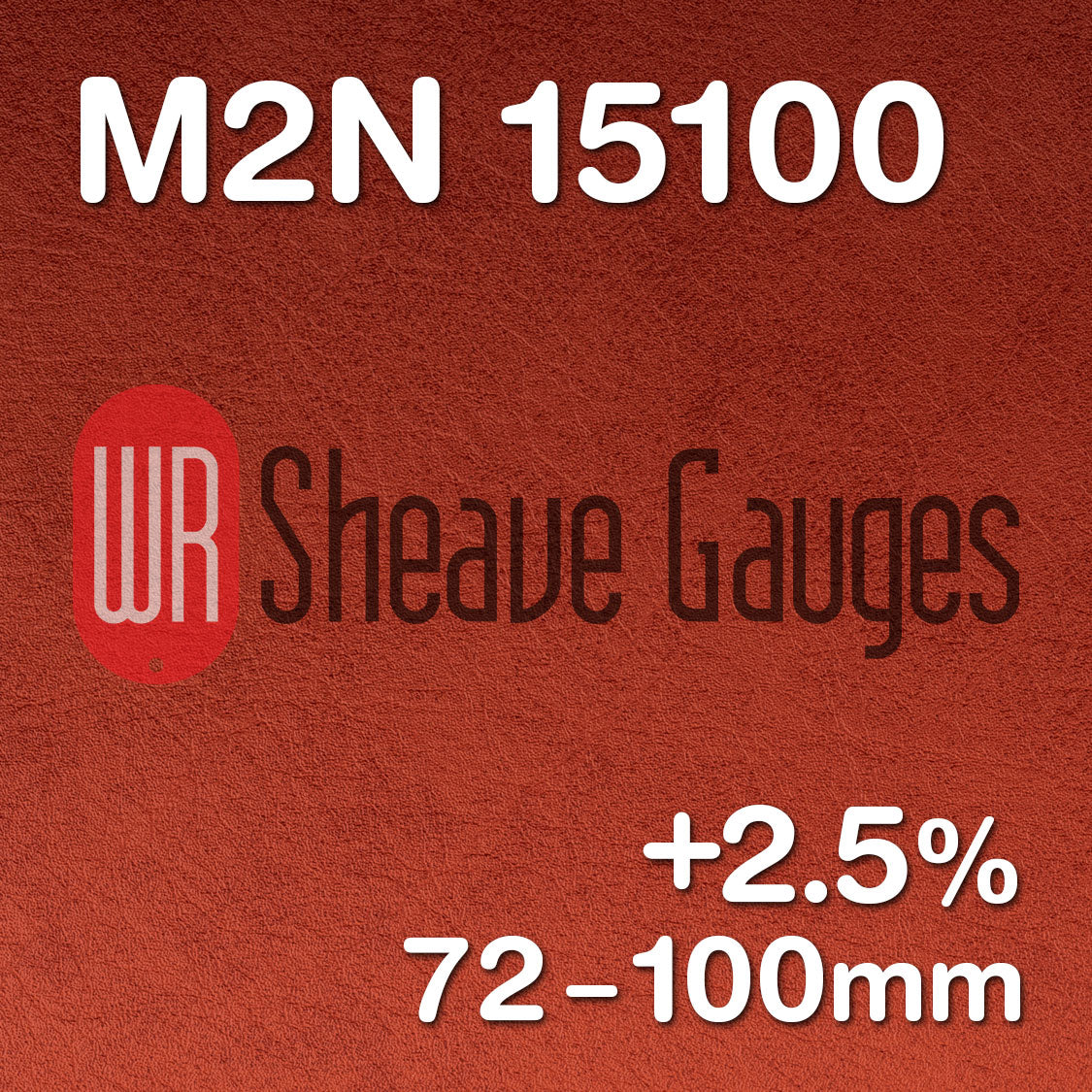 Stainless - Metric +2.5% (15 Gauge Sets)
