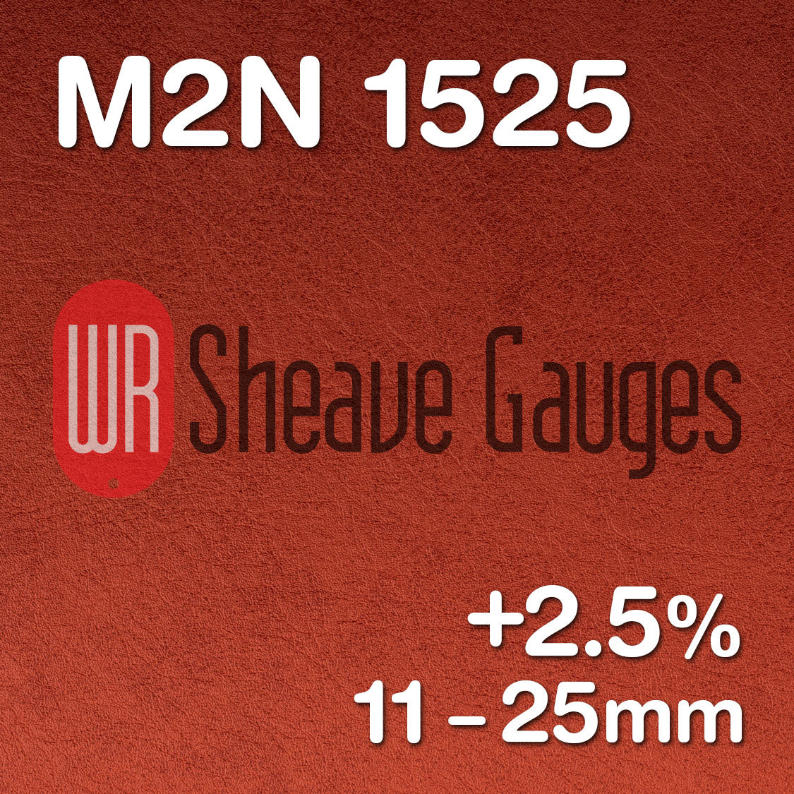 Stainless - Metric +2.5% (15 Gauge Sets)
