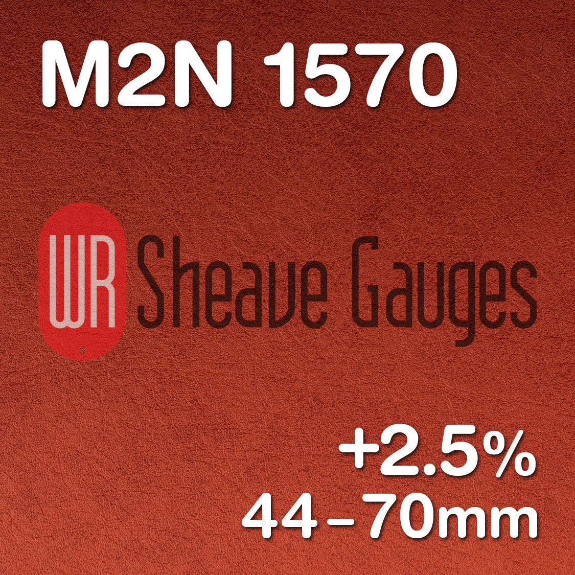 Stainless - Metric +2.5% (15 Gauge Sets)