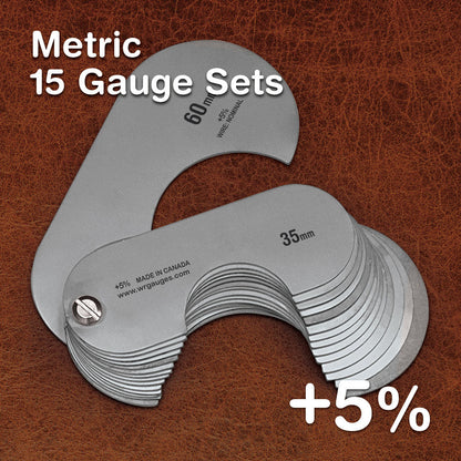 Stainless - Metric  +5% (15 Gauge Sets)