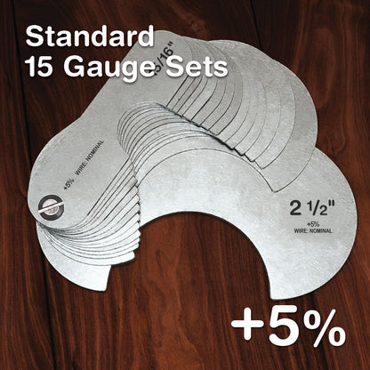 Stainless  - Standard  +5% (15 Gauge Sets)