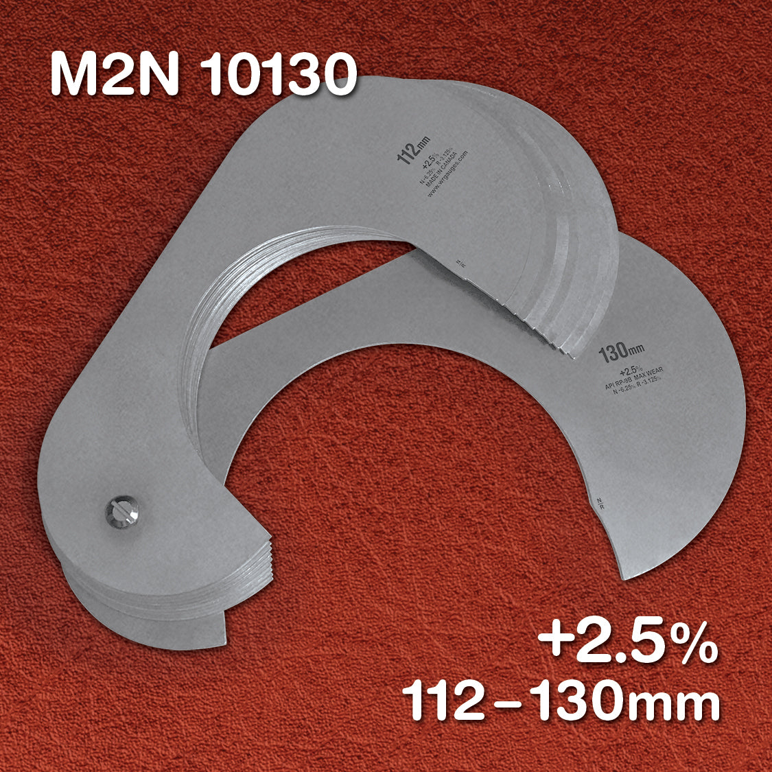 Stainless -  Metric +2.5%   All Sizes