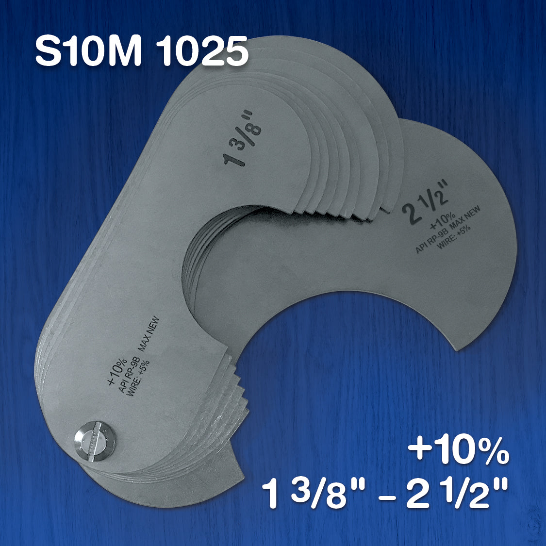 Stainless  - Standard +10%  (10 Gauge Sets)