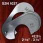 '+2.5% 2 5/8 to 3 3/4 Sheave Gauges